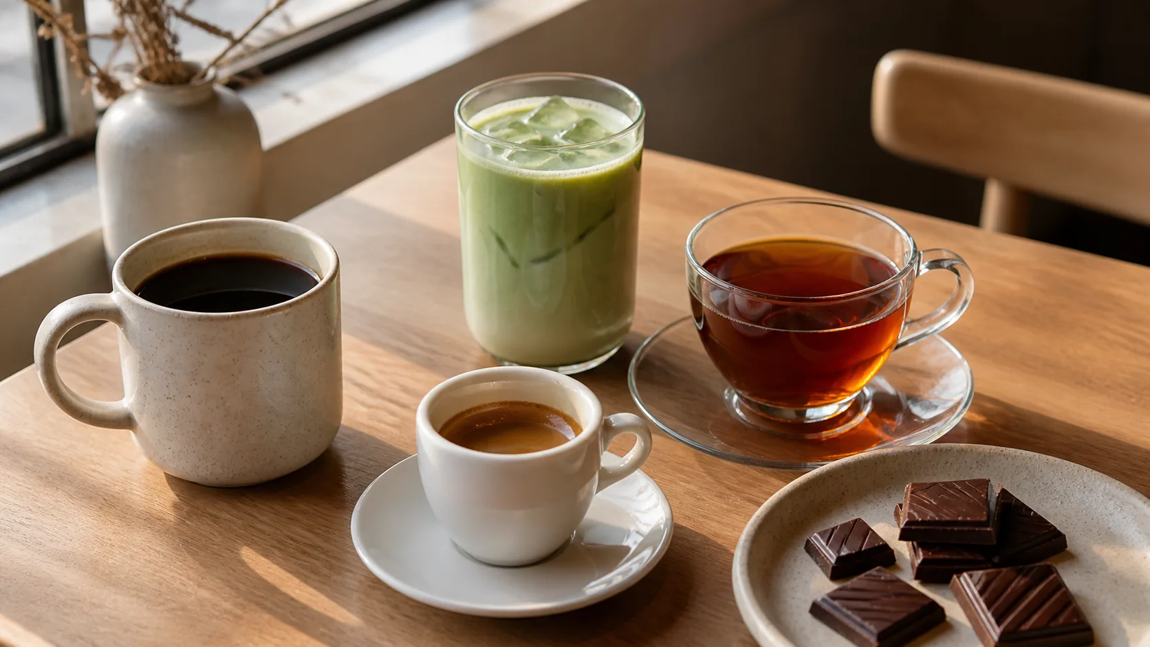Caféine : combien dans le café, le thé, le matcha et les boissons du quotidien ?