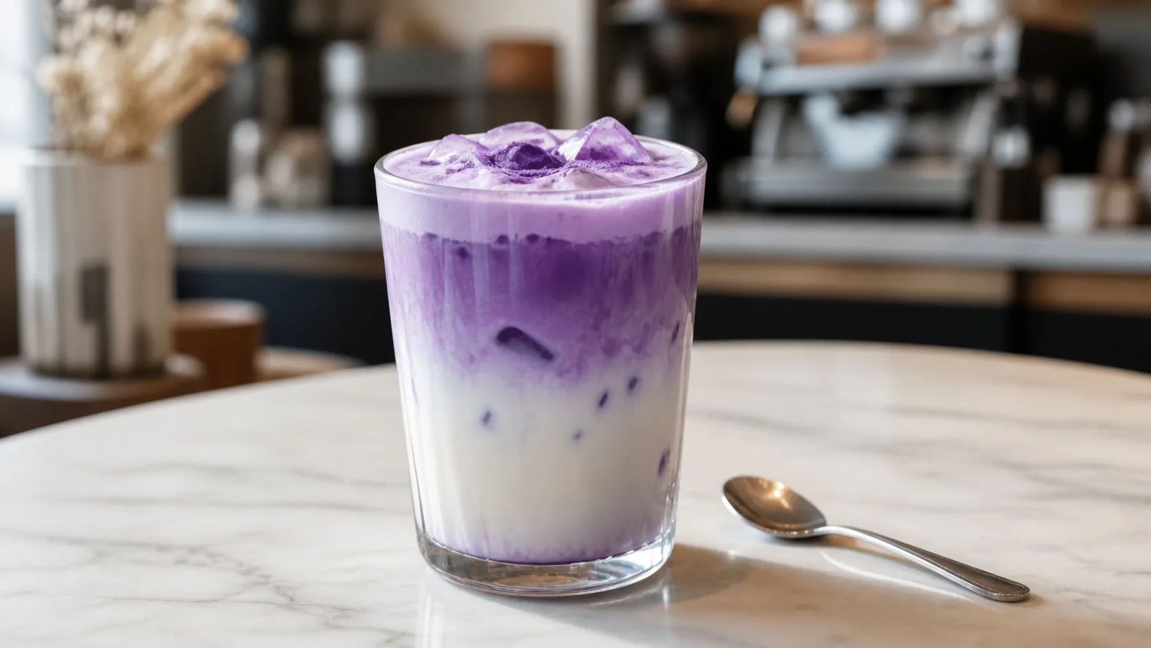 Ube latte : pourquoi la boisson violette arrive dans les coffee shops ?