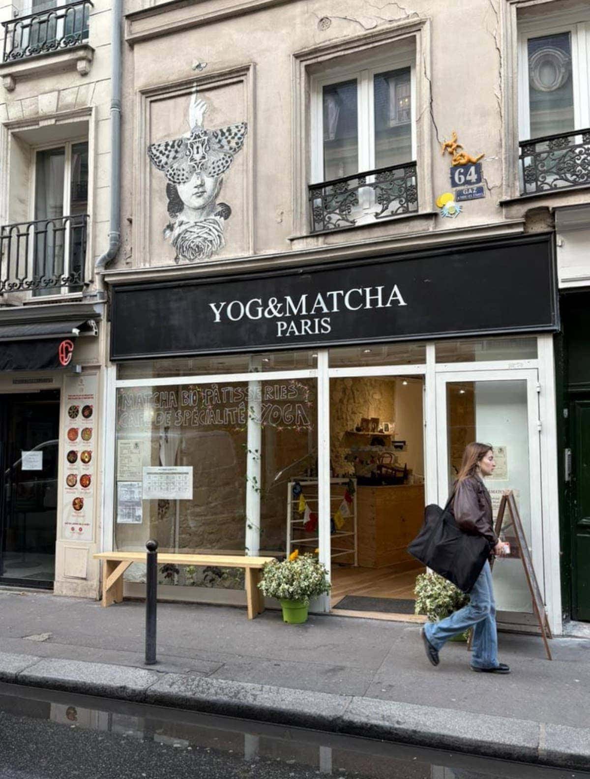 Yog&Matcha - Boutique Yoga Studio, Matcha Bio et Café à Saint-Germain-des-Près