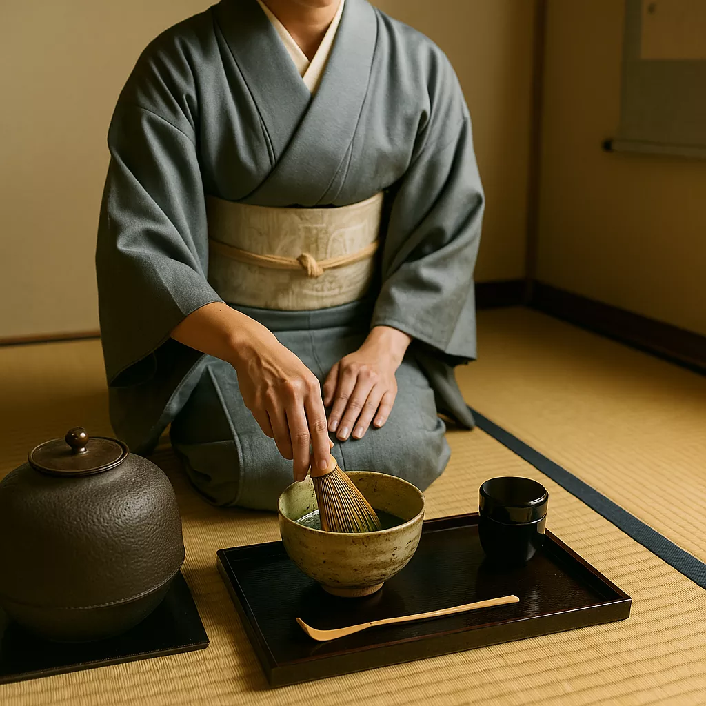 Rituel du thé au Japon