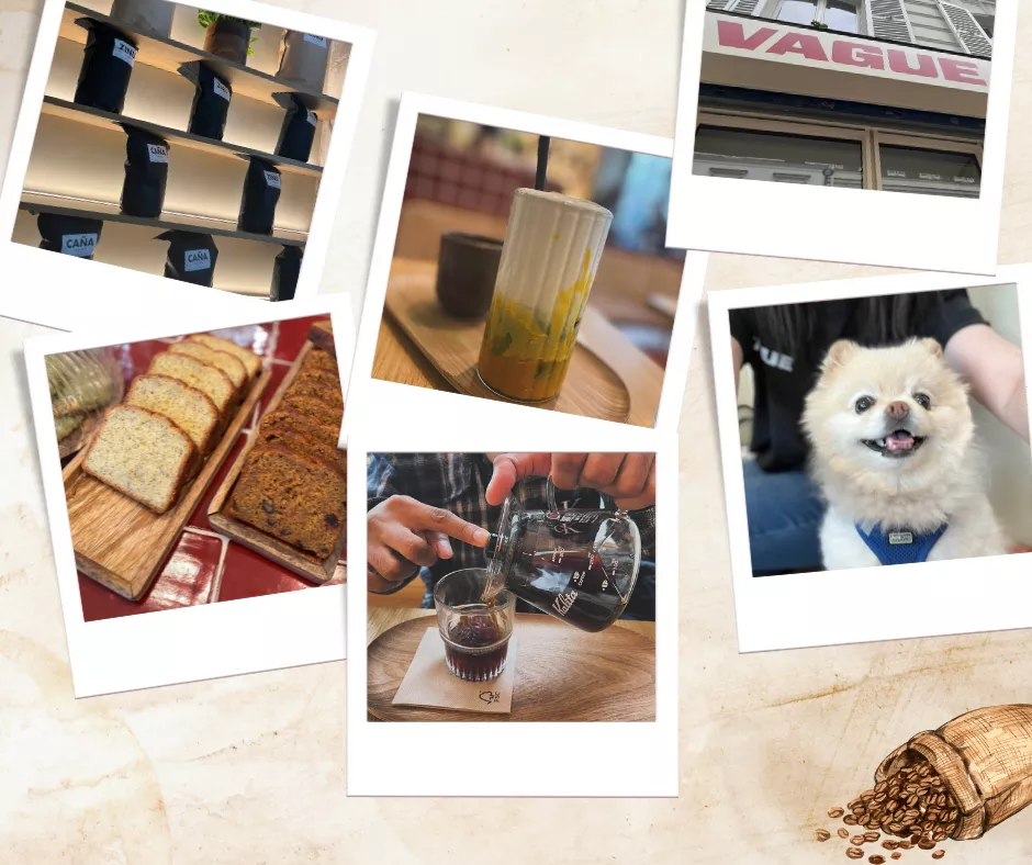 Menu de Vague Coffee